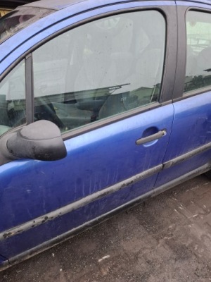 Стекло боковая левый перед citroen c3 i фото №1