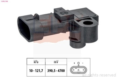 SENSOR DE PRESIÓN AIRE OPEL ASTRA H 1,6/1,8 05- 1-993-196  