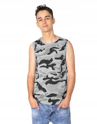 Koszulka Męska Bez Rękawów Tank Top Moro 065-2 r M