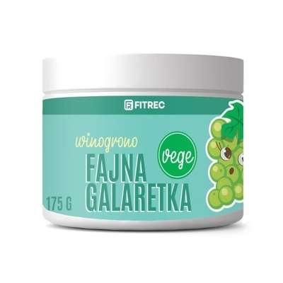 FITREC Fajna Galaretka Vege Winogrono 175 g FIT