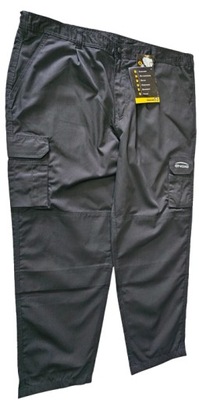 ORN męskie spodnie robocze cargo czarne 44 pas 112 cm