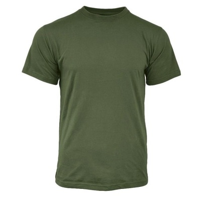 Koszulka bawełniana T-shirt Texar Olive Zielona XS