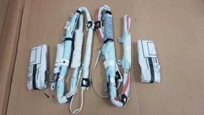 Подушка шторка безпеки air bag nissan qashqai j11 фото №1