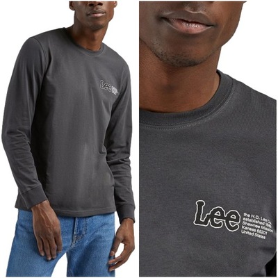 Męski longsleeve Lee LS LOGO TEE XL