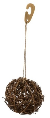 KERBL Piłka z wikliny, 9 cm [81767]