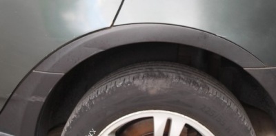 Молдинг расширитель арки крыла левый задняя bmw x3 e83 фото №1