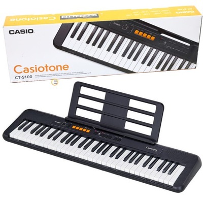 CASIO CT-S100 Keyboard do nauki dla dziecka PULPIT
