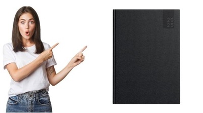 Kalendarz ks. TOP2000 BASIC A5 2025 czarny