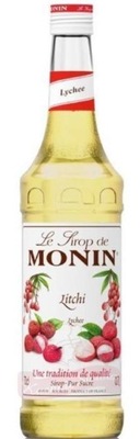 Syrop o smaku Liczi, Lychee sirop 0,7L Monin