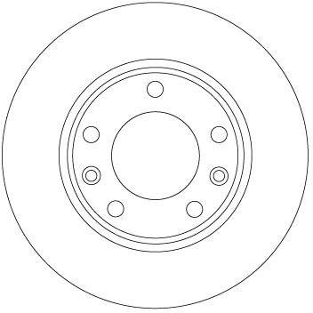 DISCO DE FRENADO TRW DF6910  