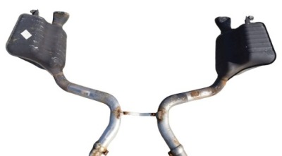 Mercedes sl w231 231 amg 63 гасник вихлоп труба комплект каталізатор фото №1