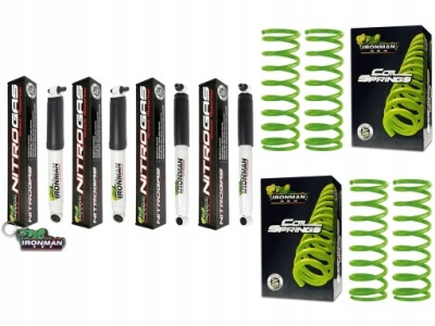 Амортизаторы пружины +2 cale wrangler jl ironman фото №1