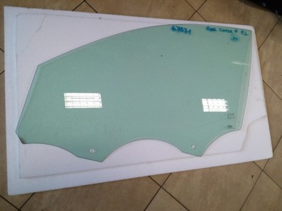 Скло двері opel corsa f перед лівий oryg. фото №1