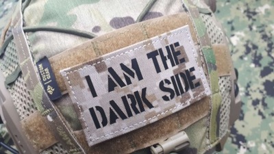 I AM THE DARK SIDE MORALE PATCH AOR1