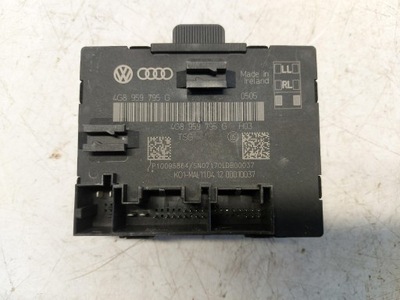 Audi a6 c7 allroad модуль дверь левый задняя фото №1