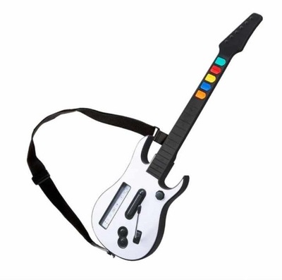 Gitara bezprzewodowy z regulowanym paskiem na Wii Guitar Hero