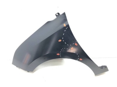 Hyundai i10 ii 2014-2018 крила лівий перед фото №1