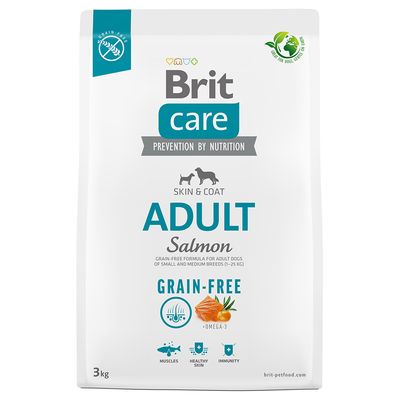 BRIT Care dog GRAIN FREE Adult Łosoś 12 kg