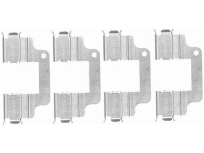 Набор монтажный тормозных колодок задняя ford kuga i mk1 2.0 2.5 08-12 фото №1