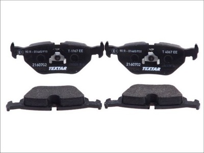 Гальмівні колодки гальмівні textar 2160702 фото №1