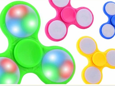 HAND SPINNER FIDGET LED ŚWIECĄCY ORYGINALNY