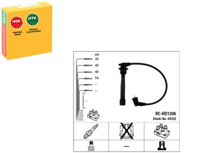 Ngk набір трубопровід запалювання hyundai accent ac фото №1