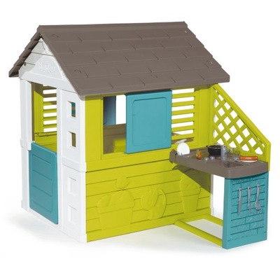 Detský záhradný domček Pretty s KUCHYŇOU 145x110x127cm Smoby + DOPLNKY