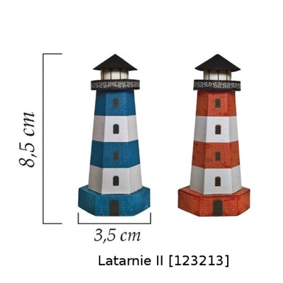 MDK Makiety domki do sklejania Latarnie II