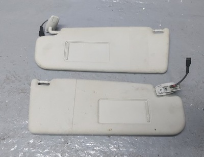 Skoda superb ii защита козырёк левый правый kpl фото №1