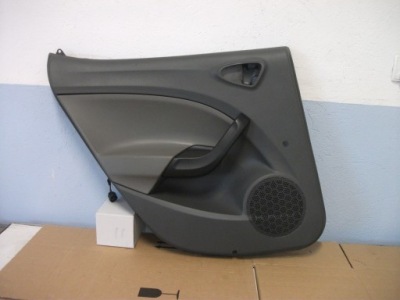 Обивка дверь левый задняя seat ibiza iv 6j4867211 фото №1