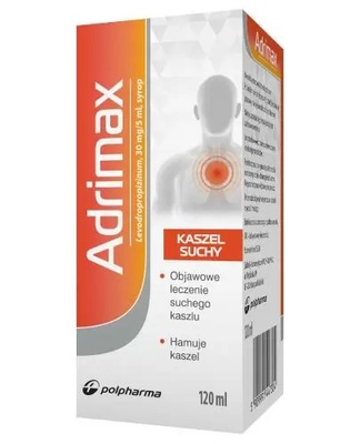 Adrimax 30 mg/5 ml syrop 120 ml