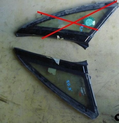 Audi a8 s8 d2 скло задня бічна права скло фото №1