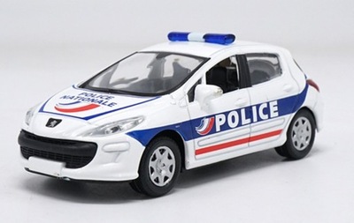 Peugeot 308 Police 2009 Norev