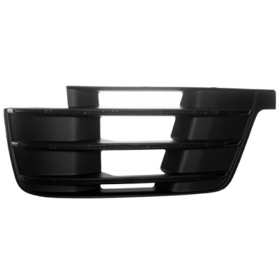 Audi q7 4m0 s-line 2016-2018 решётка радиатора решётка бампера левая заглушка фото №1