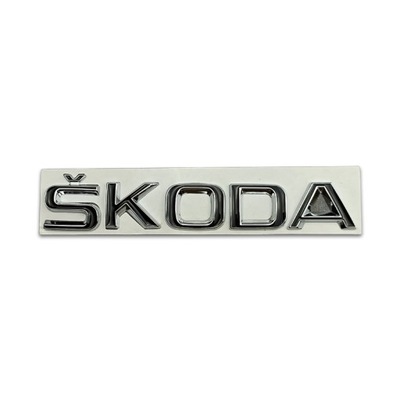 PEGATINAS METALICZNE PARA COCHES SKODA SCALA KODIAQ RAPID OCTAVIA 15X2.8CM  