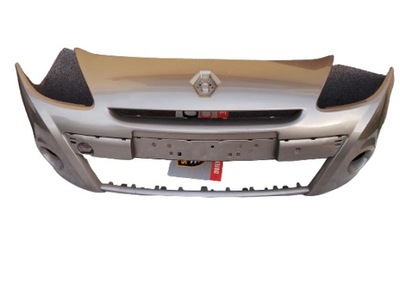 Бампер передній перед renault clio iii lift фото №1