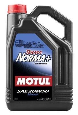 МАСЛО MOTUL 20W50 5L TEKMA NORMA+ / 228.1