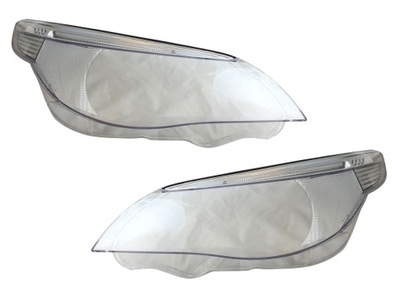 Bmw e60 e61 03-07 ксенон скло фари скло фара l+p фото №1