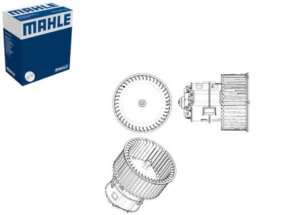 VENTILADOR SOPLADORES AUDI A4 ALLROAD B8 A4 B8 A5 Q5 1.8-4.2  