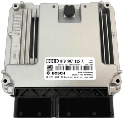 ECU AUDI A5 1.8 MED17.5 CABD 8T0907115A 0261201963 