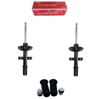 Амортизаторы перед + защита отбойники do renault captur i 2013- фото №1