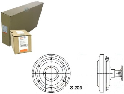 Behr hella віскозна муфта зчеплення в'язкісна 138880n me фото №1