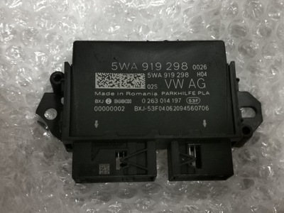 UNIDAD DE CONTROL ASYSTENTA APARCAMIENTO AUDI SKODA VW SEAT 5WA919298 NUEVO  