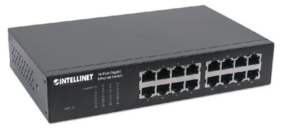 Intellinet Giga Switch 16x 10/100/1000 RJ45