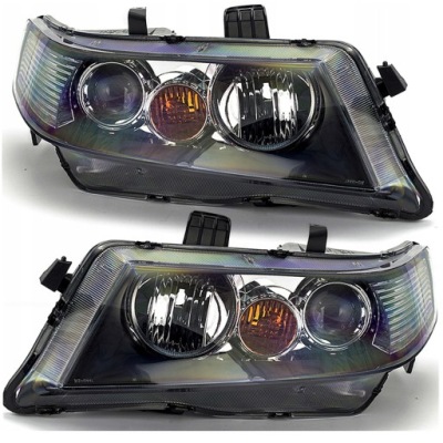 Фари honda accord 7 vii 03- h7 комплект права + ліва набір комплект фото №1