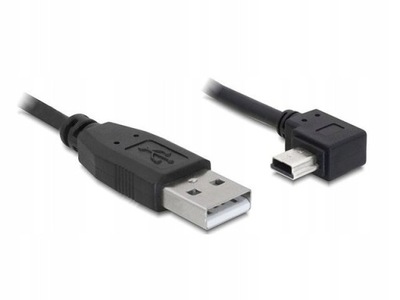 KABEL USB 2.0 - mini USB 3m KĄTOWY miniUSB PRZEWÓD