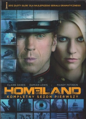 [DVD] HOMELAND - SEZON 1 (folia) 4 DVD