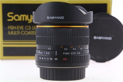 Obiektyw Samyang 8mm F3.5 Fish-eye Canon