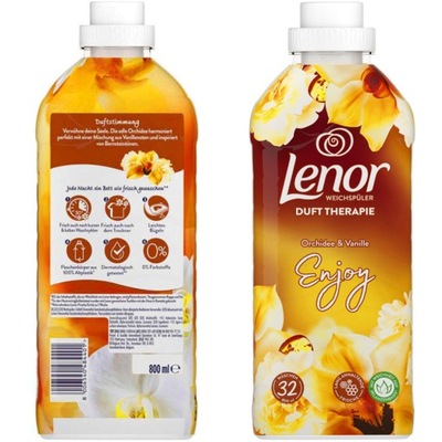 Lenor Płyn do płukania 800ml orchidea wanilia