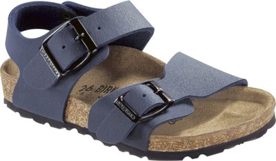 Birkenstock New York navy dziecięce profilowane sandały roz. 31